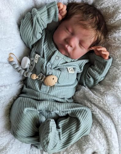 TKYFOYS Reborn Dolls Girls 18 Inch Reborn Baby Doll Handmade Reborn Babies Soft Body She Looks and Feels Like a Real Lifelike Baby TKYFOYS Reborn Dolls Girls 18 Inch Reborn Baby Doll Handmade Reborn Babies Soft Body She Looks and Feels Like a Real Lifelike Baby von TKYFOYS