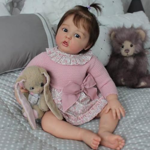 TKYFOYS Reborn Dolls Girls 20 Inch Reborn Baby Doll Handmade Reborn Babies Soft Body She Looks and Feels Like a Real Lifelike Baby TKYFOYS Reborn Dolls Girls 20 Inch Reborn Baby Doll Handmade Reborn Babies Soft Body She Looks and Feels Like a Real Lifelike Baby von TKYFOYS