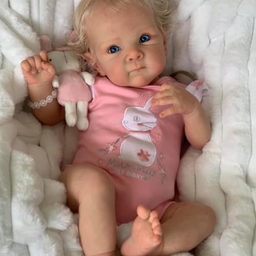 TKYFOYS Reborn Puppen – 50,8 cm weiches Vinyl, realistisch, für Neugeborene, Baby, beweglich, echtes Leben, Babypuppen mit Puppenzubehör und Geschenkbox für 3 + Jahre alte Mädchen TKYFOYS Reborn Puppen – 50,8 cm weiches Vinyl, realistisch, für Neugeborene, Baby, beweglich, echtes Leben, Babypuppen mit Puppenzubehör und Geschenkbox für 3 + Jahre alte Mädchen von TKYFOYS