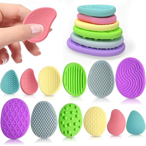 6 Stück Fidget Toys Sensory Stones, Stressabbau Spielzeug Sensorische Stone, Emotional Beruhigendes Spielzeug, Sensory Toys, Anti Stress Spielzeug für Kinder Erwachsene 6 Stück Fidget Toys Sensory Stones, Stressabbau Spielzeug Sensorische Stone, Emotional Beruhigendes Spielzeug, Sensory Toys, Anti Stress Spielzeug für Kinder Erwachsene von TLDNZXY
