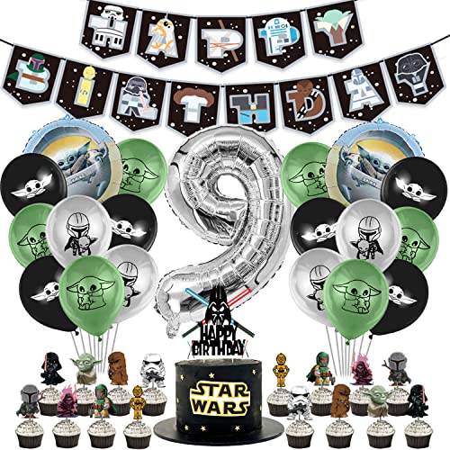 9 Jahre Geburtstag Dekoration 41 Pcs,Geburtstag Luftballons,Nummer 9 Ballon,Geburtstag Banner,Cupcake Topper,für 9 Jahre Jungen Mädchen zum Geburtstag Party Dekoration 9 Jahre Geburtstag Dekoration 41 Pcs,Geburtstag Luftballons,Nummer 9 Ballon,Geburtstag Banner,Cupcake Topper,für 9 Jahre Jungen Mädchen zum Geburtstag Party Dekoration von TLESMH