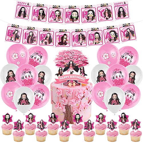 Geburtstagsdeko 45 Pcs,Geburtstag Luftballons,Cake Topper,Kuchendeko,Geburtstag Banner,Thema Party Dekoration,für Kindergeburtstag Geburtstagsdeko 45 Pcs,Geburtstag Luftballons,Cake Topper,Kuchendeko,Geburtstag Banner,Thema Party Dekoration,für Kindergeburtstag von TLESMH