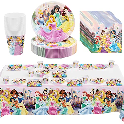 Geburtstag Deko 61 Pcs,Party Deko,Kindergeburtstag Set,Partyzubehör Set,Geschirrset,Partygeschirr Set,Tischtuch,Servietten,Teller,Tassen,für Junge Mädchen Geburtstagsdekoration Geburtstag Deko 61 Pcs,Party Deko,Kindergeburtstag Set,Partyzubehör Set,Geschirrset,Partygeschirr Set,Tischtuch,Servietten,Teller,Tassen,für Junge Mädchen Geburtstagsdekoration von TLESMH