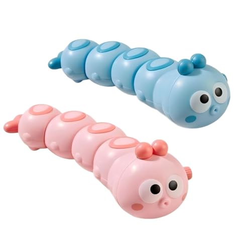 TLHWIN THWIN Aufziehspielzeug, lustiges Aufziehspielzeug in Form Einer Raupe mit Uhrwerk, Karnevalspreise, Anreiz und Belohnung fürs Klassenzimmer, Partygeschenk, 2er-Pack. TLHWIN THWIN Aufziehspielzeug, lustiges Aufziehspielzeug in Form Einer Raupe mit Uhrwerk, Karnevalspreise, Anreiz und Belohnung fürs Klassenzimmer, Partygeschenk, 2er-Pack. von TLHWIN
