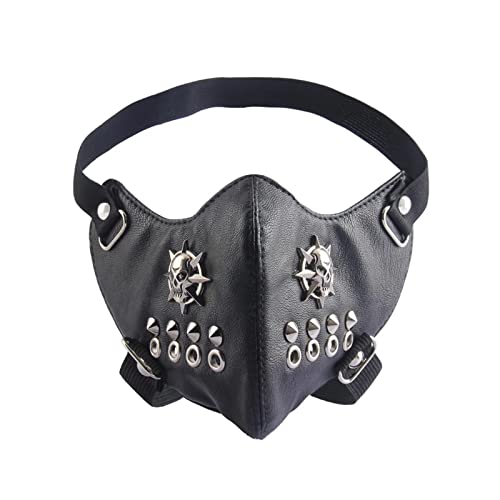 TLMDXTEU PU Leder Rollenspiel Maske Bühnenshow Party Ball Party TLMDXTEU PU Leder Rollenspiel Maske Bühnenshow Party Ball Party von TLMDXTEU