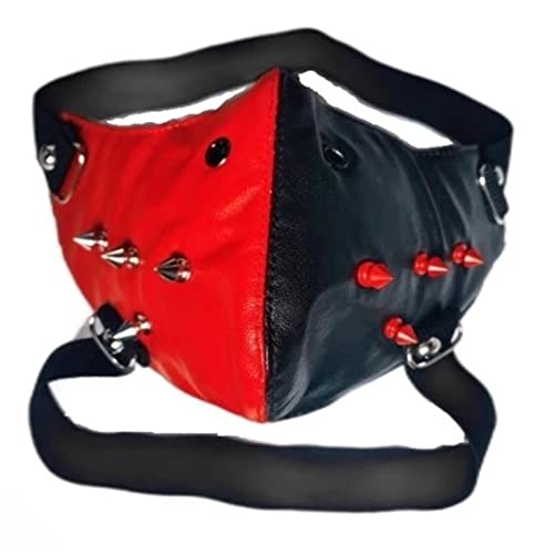 TLMDXTEU Punk Rivet Persönlichkeit Reiten Herren Kreative Maske Ball Party TLMDXTEU Punk Rivet Persönlichkeit Reiten Herren Kreative Maske Ball Party von TLMDXTEU