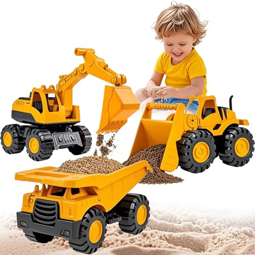 3 Stück Sandspielzeug Bagger Sandkasten,Verwendung Kipplaster Bagger Strandspielzeug Auto,Reifen Aus Softmaterial,Spielstabil Sandspielzeug Ab 1 2 3 4 5 Jahr Mädchen Junge Sommerspielzeug-3pcs 3 Stück Sandspielzeug Bagger Sandkasten,Verwendung Kipplaster Bagger Strandspielzeug Auto,Reifen Aus Softmaterial,Spielstabil Sandspielzeug Ab 1 2 3 4 5 Jahr Mädchen Junge Sommerspielzeug-3pcs von TLPEATYW
