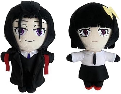 TLXNN BSD Plüsch, Mori Ogai, weich, gefüllt, 20 cm, Akiko, Yosano, Anime, Überwurfkissen, niedliche Figur, Kissen, Sofa, Heimdekoration, Sammlerstück, 2 Stück TLXNN BSD Plüsch, Mori Ogai, weich, gefüllt, 20 cm, Akiko, Yosano, Anime, Überwurfkissen, niedliche Figur, Kissen, Sofa, Heimdekoration, Sammlerstück, 2 Stück von TLXNN