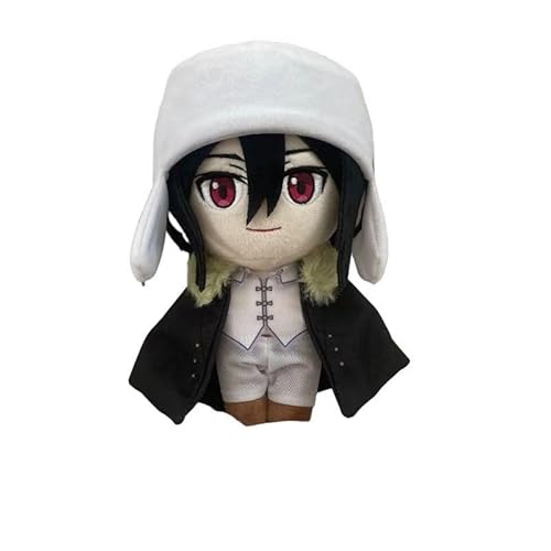 TLXNN BSD Plüschkissen Fyodor Dostoyevsky, weich, gefüllt, 20 cm, Anime-Überwurfkissen, niedliche Figur, Kissen, Sofa, Heimdekoration, Sammlerstück TLXNN BSD Plüschkissen Fyodor Dostoyevsky, weich, gefüllt, 20 cm, Anime-Überwurfkissen, niedliche Figur, Kissen, Sofa, Heimdekoration, Sammlerstück von TLXNN