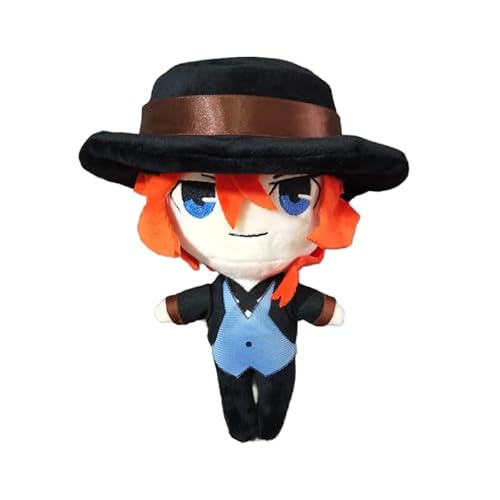 TLXNN BSD Plüschkissen Nakahara Chuuya weich gefüllt, 20 cm, Anime-Wurfkissen, niedliche Figur, Kissen, Sofa, Heimdekoration, Sammlerstück TLXNN BSD Plüschkissen Nakahara Chuuya weich gefüllt, 20 cm, Anime-Wurfkissen, niedliche Figur, Kissen, Sofa, Heimdekoration, Sammlerstück von TLXNN