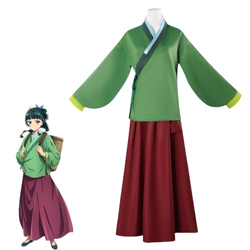 TLXNN Maomao Cosplay Kostüm Anime Hanfu Uniform für Frauen Rollenspiele für Halloween Karneval Party TLXNN Maomao Cosplay Kostüm Anime Hanfu Uniform für Frauen Rollenspiele für Halloween Karneval Party von TLXNN