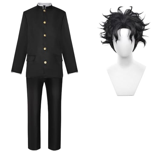 TLXNN Takakura Ken Cosplay Kostüm mit Perücke Momo Ayase Rollenspiel Komplettes Set Aira Shiratori Anime Halloween Kostüm Erwachsene Uniform für Karneval Party von TLXNN