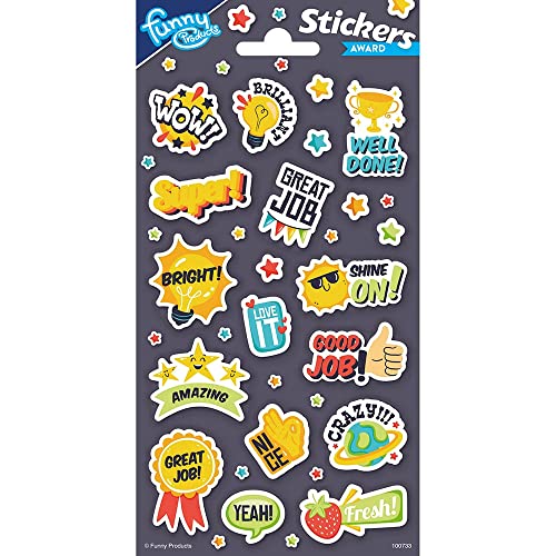 Packung mit Aufklebern und Prämien, 10 x 20 cm von TM Essentials