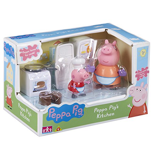 TM TOYS Peppa Pig Wutz 06148 Küche Spielset, Mehrfarbig von TM TOYS