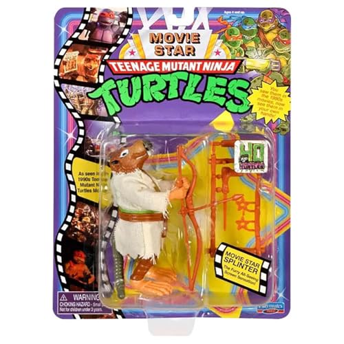 Teenage Mutant Ninja Turtles: 10.2 cm Original Movie Star Splinter Basic Figure von TMNT
