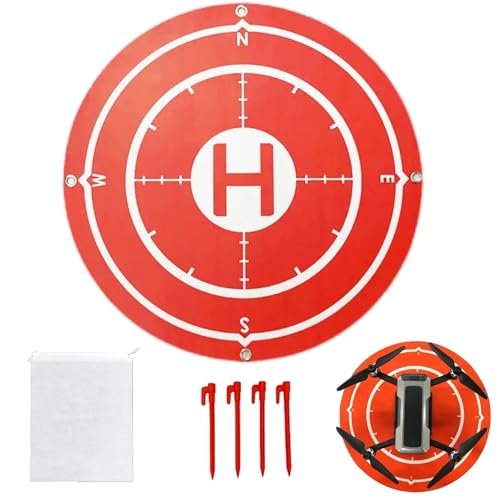 Drone Landing Pad,Drohnen Landeplatz,Faltbare Landing Pads,Drohnen Landeplatz Zubehör,Faltbar Landeplattform,Drohnen Landeplatz,Mit 1 Aufbewahrungstasche und 4 Bodenheringe,Durchmesser 60 cm Drone Landing Pad,Drohnen Landeplatz,Faltbare Landing Pads,Drohnen Landeplatz Zubehör,Faltbar Landeplattform,Drohnen Landeplatz,Mit 1 Aufbewahrungstasche und 4 Bodenheringe,Durchmesser 60 cm von TMRBBesty