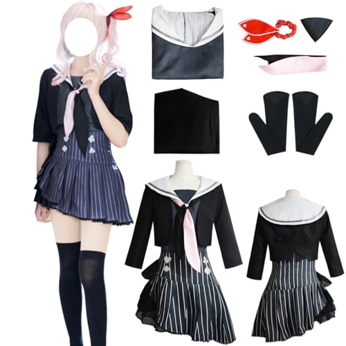 TMSREBU Akiyama Mizuki Cosplay-Kostüm, Outfit, Bühnenaufführung, Kleid, Halloween-Uniform, komplettes Set, Anzug (RX, XL) von TMSREBU