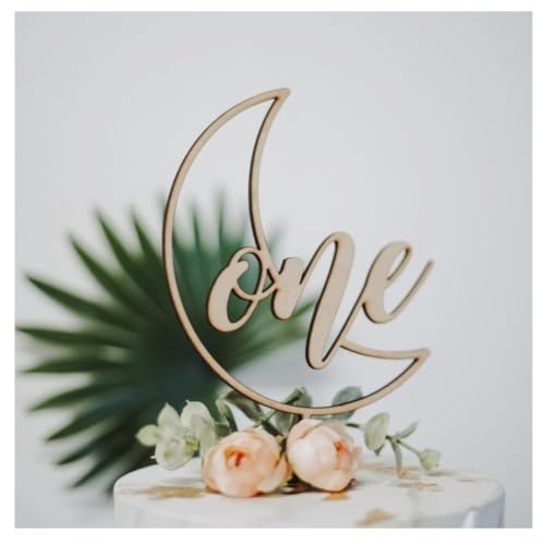 Cake Topper One 2 Stück Cupcake Tortendeko Holz geburtstag kuchenstecker baby Torte Dekorieren kindergeburtstag geburtstag deko Tortendekoration für Party Kuchendekoration Babyparty Cake Topper One 2 Stück Cupcake Tortendeko Holz geburtstag kuchenstecker baby Torte Dekorieren kindergeburtstag geburtstag deko Tortendekoration für Party Kuchendekoration Babyparty von TMTGTS