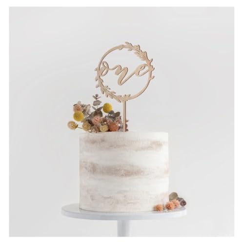 Cake Topper One 2 Stück Cupcake Tortendeko Holz geburtstag kuchenstecker baby Torte Dekorieren kindergeburtstag geburtstag deko Tortendekoration für Party Kuchendekoration Babyparty Cake Topper One 2 Stück Cupcake Tortendeko Holz geburtstag kuchenstecker baby Torte Dekorieren kindergeburtstag geburtstag deko Tortendekoration für Party Kuchendekoration Babyparty von TMTGTS