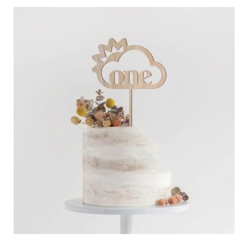 Cake Topper One 2 Stück Cupcake Tortendeko Holz geburtstag kuchenstecker baby Torte Dekorieren kindergeburtstag geburtstag deko Tortendekoration für Party Kuchendekoration Babyparty Cake Topper One 2 Stück Cupcake Tortendeko Holz geburtstag kuchenstecker baby Torte Dekorieren kindergeburtstag geburtstag deko Tortendekoration für Party Kuchendekoration Babyparty von TMTGTS