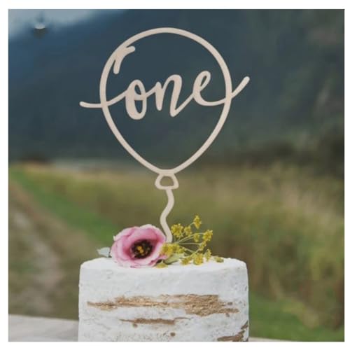 Cake Topper One 2 Stück Cupcake Tortendeko Holz geburtstag kuchenstecker baby Torte Dekorieren kindergeburtstag geburtstag deko Tortendekoration für Party Kuchendekoration Babyparty Cake Topper One 2 Stück Cupcake Tortendeko Holz geburtstag kuchenstecker baby Torte Dekorieren kindergeburtstag geburtstag deko Tortendekoration für Party Kuchendekoration Babyparty von TMTGTS