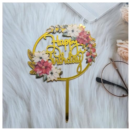Cake topper 11.5 * 16.5 cm geburtstag Cupcake Topper tortendeko acryl kuchenstecker kuchen deko kindergeburtstag tortendekoration für Geburtstagsfeier Babyparty Geburtstagskuchen Desserts Cake topper 11.5 * 16.5 cm geburtstag Cupcake Topper tortendeko acryl kuchenstecker kuchen deko kindergeburtstag tortendekoration für Geburtstagsfeier Babyparty Geburtstagskuchen Desserts von TMTGTS