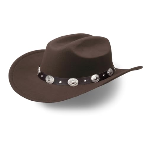 TMTGTS Cowboyhut Westernhut Sonnenhut Sommerhut Breiter Krempe hut Modehut Faschingshut für Weihnachtskarneval Maskerade Hochzeiten Dinnerpartys Bälle Nachtclub Weihnachtskarneval Geburtstagsteil TMTGTS Cowboyhut Westernhut Sonnenhut Sommerhut Breiter Krempe hut Modehut Faschingshut für Weihnachtskarneval Maskerade Hochzeiten Dinnerpartys Bälle Nachtclub Weihnachtskarneval Geburtstagsteil von TMTGTS