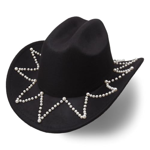 TMTGTS Cowboyhut Westernhut Sonnenhut Sommerhut Breiter Krempe hut Modehut Faschingshut für Weihnachtskarneval Maskerade Hochzeiten Dinnerpartys Bälle Nachtclub Weihnachtskarneval Geburtstagsteil TMTGTS Cowboyhut Westernhut Sonnenhut Sommerhut Breiter Krempe hut Modehut Faschingshut für Weihnachtskarneval Maskerade Hochzeiten Dinnerpartys Bälle Nachtclub Weihnachtskarneval Geburtstagsteil von TMTGTS