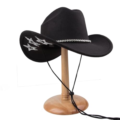 TMTGTS Cowboyhut Westernhut Sonnenhut Sommerhut Breiter Krempe hut Modehut Faschingshut für Weihnachtskarneval Maskerade Hochzeiten Dinnerpartys Bälle Nachtclub Weihnachtskarneval Geburtstagsteil TMTGTS Cowboyhut Westernhut Sonnenhut Sommerhut Breiter Krempe hut Modehut Faschingshut für Weihnachtskarneval Maskerade Hochzeiten Dinnerpartys Bälle Nachtclub Weihnachtskarneval Geburtstagsteil von TMTGTS