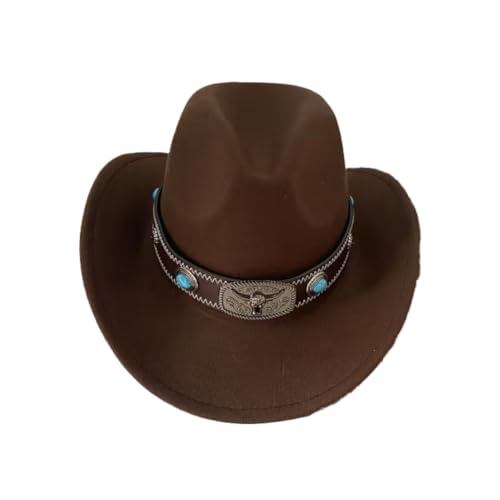 TMTGTS Cowboyhut Westernhut Sonnenhut Sommerhut Breiter Krempe hut Modehut Faschingshut für Weihnachtskarneval Maskerade Hochzeiten Dinnerpartys Bälle Nachtclub Weihnachtskarneval Geburtstagsteil TMTGTS Cowboyhut Westernhut Sonnenhut Sommerhut Breiter Krempe hut Modehut Faschingshut für Weihnachtskarneval Maskerade Hochzeiten Dinnerpartys Bälle Nachtclub Weihnachtskarneval Geburtstagsteil von TMTGTS