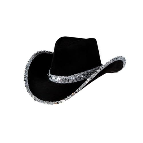 TMTGTS Cowboyhut Westernhut Sonnenhut Sommerhut Breiter Krempe hut Modehut Faschingshut für Weihnachtskarneval Maskerade Hochzeiten Dinnerpartys Bälle Nachtclub Weihnachtskarneval Geburtstagsteil TMTGTS Cowboyhut Westernhut Sonnenhut Sommerhut Breiter Krempe hut Modehut Faschingshut für Weihnachtskarneval Maskerade Hochzeiten Dinnerpartys Bälle Nachtclub Weihnachtskarneval Geburtstagsteil von TMTGTS