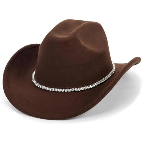 TMTGTS Cowboyhut Westernhut Sonnenhut Sommerhut Breiter Krempe hut Modehut Faschingshut für Weihnachtskarneval Maskerade Hochzeiten Dinnerpartys Bälle Nachtclub Weihnachtskarneval Geburtstagsteil TMTGTS Cowboyhut Westernhut Sonnenhut Sommerhut Breiter Krempe hut Modehut Faschingshut für Weihnachtskarneval Maskerade Hochzeiten Dinnerpartys Bälle Nachtclub Weihnachtskarneval Geburtstagsteil von TMTGTS