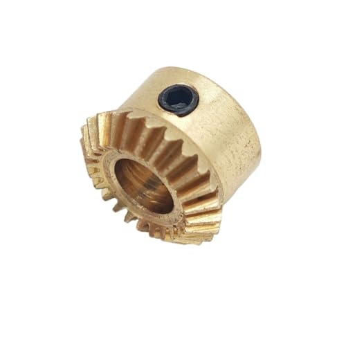 TNBCCXN Gears 0,4 Modul 90 Grad Kupfer Gehrungskegelrad Ritzel, 1:1 Übertragung(12T 1MM BORE) von TNBCCXN