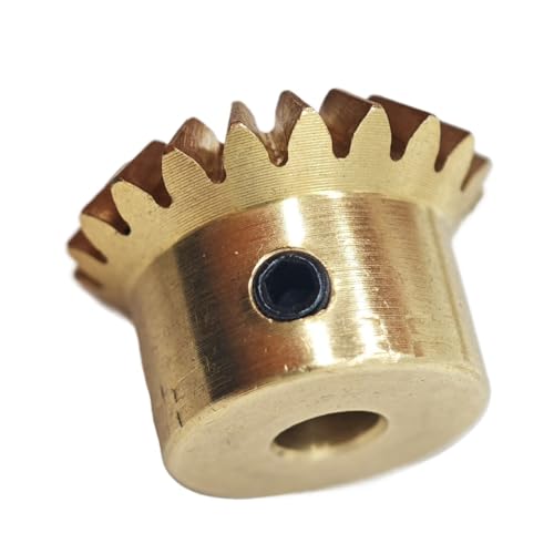 TNBCCXN Gears 1 Stück 0,8 Modul Kegelrad, 90 Grad Getriebe, Eingriffsritzel(0.8M 30T 6mm bore) von TNBCCXN