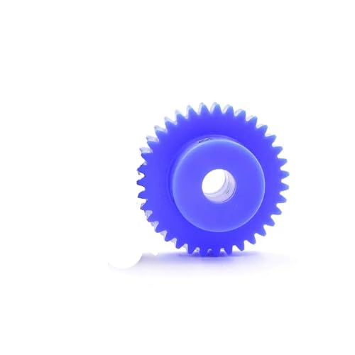 TNBCCXN Gears 1 Stück 1:20 1:25 1:30 1:35 1:40 1:50 1:60 1:80 Übersetzungsverhältnis 1M Blaues Nylon, 8mm Bohrung(40T) von TNBCCXN