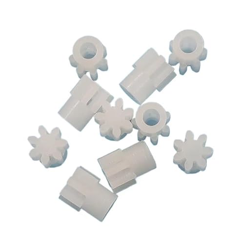 TNBCCXN Gears 10 Stück 0,5 Modul 7 Zähne Kunststoff Stirnrad, 4,4 x 5,5 mm Zylinderrad 2 mm Bohrung TNBCCXN Gears 10 Stück 0,5 Modul 7 Zähne Kunststoff Stirnrad, 4,4 x 5,5 mm Zylinderrad 2 mm Bohrung von TNBCCXN