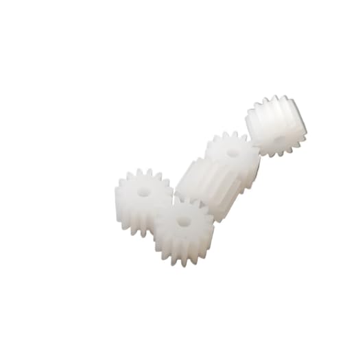 TNBCCXN Gears 10 Stück 0,5 Modul 8 Zähne Kunststoff Ritzel, Mini-Zylinderrad. Zahnrad(1mm bore) von TNBCCXN