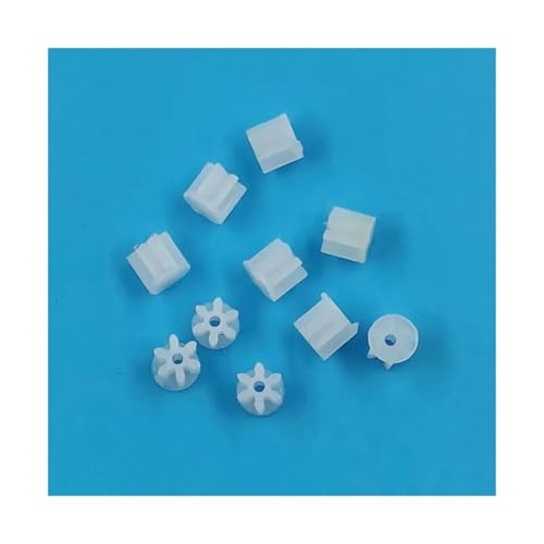 TNBCCXN Gears 10 Stück 60,8 A Kunststoff-Stirnradgetriebe, 0,4 Modul, 6 Zähne, Stirnrad TNBCCXN Gears 10 Stück 60,8 A Kunststoff-Stirnradgetriebe, 0,4 Modul, 6 Zähne, Stirnrad von TNBCCXN