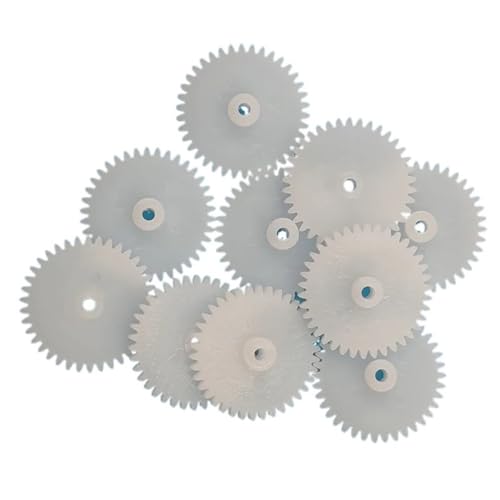 TNBCCXN Gears 10 Stück Kunststoff 0,5 M 20/26/28/30/42/48/56 Zähne einlagiges zylindrisches Zahnrad, 2 mm Bohrung(30T) von TNBCCXN