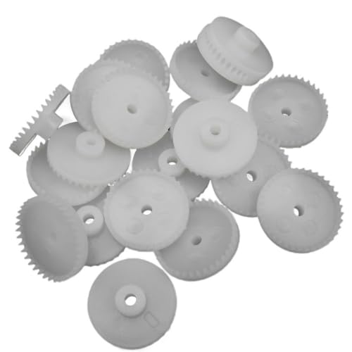 TNBCCXN Gears 20 Stück C362.5A Kunststoff-Stirnradgetriebe, 0,5 Modul, 36 Zähne, Kronenrad, 2,5 mm Bohrung TNBCCXN Gears 20 Stück C362.5A Kunststoff-Stirnradgetriebe, 0,5 Modul, 36 Zähne, Kronenrad, 2,5 mm Bohrung von TNBCCXN
