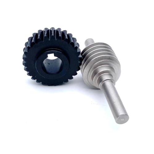 TNBCCXN Gears Ritzelreduzierer, 1 Satz Metallturbinenschneckengetriebe, 1:27 Übersetzungsverhältnis, Schneckengetriebe TNBCCXN Gears Ritzelreduzierer, 1 Satz Metallturbinenschneckengetriebe, 1:27 Übersetzungsverhältnis, Schneckengetriebe von TNBCCXN