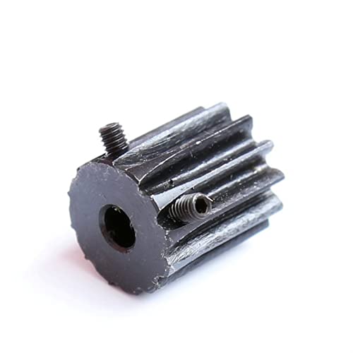 TNBCCXN Gears Übertragungswinkel 1,5 m, 12 Zähne, Stirnrad, 5/6/6,35/8 mm Bohrung, Ritzel, Kohlenstoffstahl(8mm Bore) von TNBCCXN