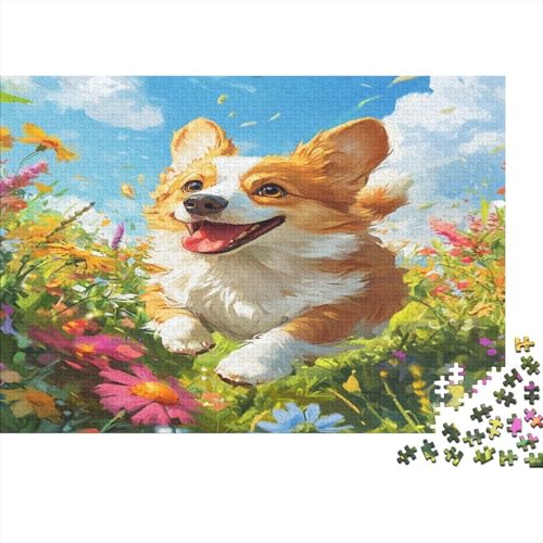 Corgi 1000 Teile Puzzle, Puzzles Für Erwachsene, 1000 Teile Puzzlespiel Für Jugendliche & Erwachsene Puzzlespiel Puzzel 1000pcs (75x50cm) von TNSGHAVED