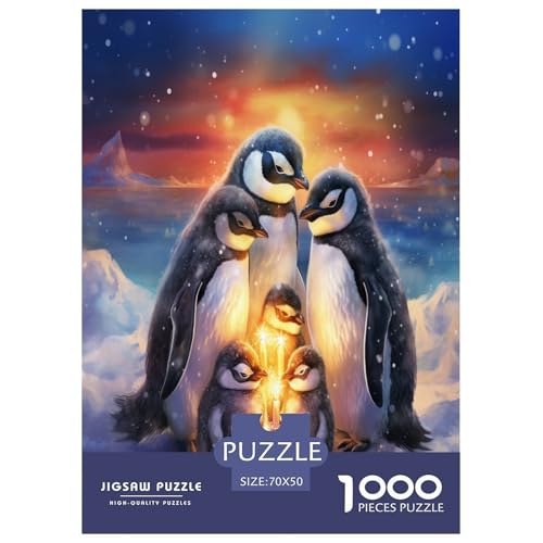 Cute Pinguin Puzzles 1000 Teile Schwer Puzzle Spielzeug Lernspiel Impossible Herausforderungsspielzeug Für Erwachsene Und Kinder Ab 14 Jahren 70x50cm/1000pcs Cute Pinguin Puzzles 1000 Teile Schwer Puzzle Spielzeug Lernspiel Impossible Herausforderungsspielzeug Für Erwachsene Und Kinder Ab 14 Jahren 70x50cm/1000pcs von TNSGHAVED