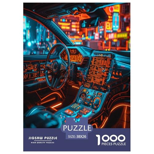 Cyber Auto Puzzle 1000 Teile Schwer Puzzle Spielzeug Lernspiel Impossible Herausforderungsspielzeug Für Erwachsene Und Kinder Ab 14 Jahren 38x26cm/1000pcs Cyber Auto Puzzle 1000 Teile Schwer Puzzle Spielzeug Lernspiel Impossible Herausforderungsspielzeug Für Erwachsene Und Kinder Ab 14 Jahren 38x26cm/1000pcs von TNSGHAVED