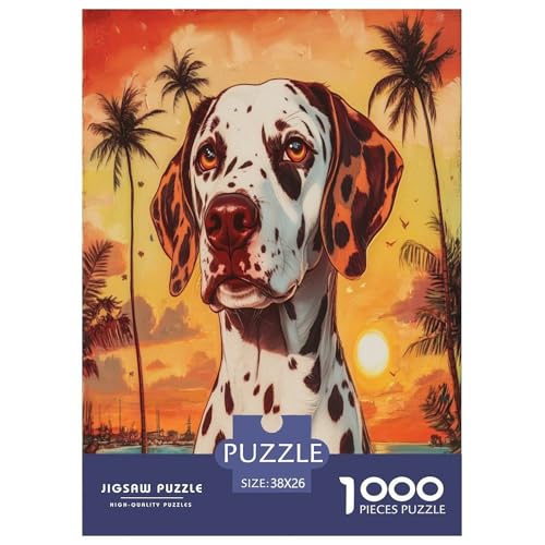 DALMATISCHE Puzzles 1000 Teile Schwer Puzzle Spielzeug Lernspiel Impossible Herausforderung Spielzeug Für Erwachsene Und Kinder in Bewährter 38x26cm/1000pcs DALMATISCHE Puzzles 1000 Teile Schwer Puzzle Spielzeug Lernspiel Impossible Herausforderung Spielzeug Für Erwachsene Und Kinder in Bewährter 38x26cm/1000pcs von TNSGHAVED