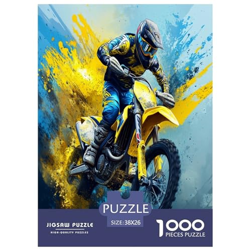 Dirt Bike Puzzle 1000 Teile Schwer Puzzle Spielzeug Lernspiel Impossible Herausforderung Spielzeug Für Erwachsene Und Kinder Ab 14 Jahren 38x26cm/1000pcs Dirt Bike Puzzle 1000 Teile Schwer Puzzle Spielzeug Lernspiel Impossible Herausforderung Spielzeug Für Erwachsene Und Kinder Ab 14 Jahren 38x26cm/1000pcs von TNSGHAVED