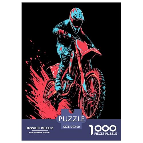 Dirt Bike Puzzle 1000-teilige Schwer Puzzle Spielzeug Lernspiel Impossible Herausforderung Spielzeug Für Erwachsene Kinder 70x50cm/1000pcs Dirt Bike Puzzle 1000-teilige Schwer Puzzle Spielzeug Lernspiel Impossible Herausforderung Spielzeug Für Erwachsene Kinder 70x50cm/1000pcs von TNSGHAVED