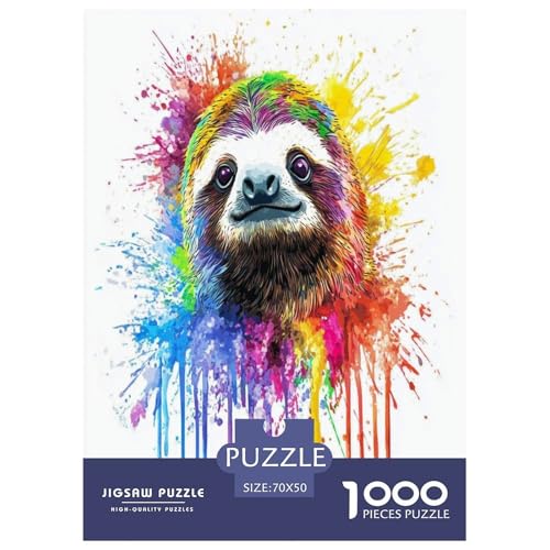 Faulheit Puzzles 1000 Teile Schwer Puzzle Spielzeug Lernspiel Impossible Herausforderungsspielzeug Für Erwachsene Und Kinder in Bewährter 70x50cm/1000pcs Faulheit Puzzles 1000 Teile Schwer Puzzle Spielzeug Lernspiel Impossible Herausforderungsspielzeug Für Erwachsene Und Kinder in Bewährter 70x50cm/1000pcs von TNSGHAVED