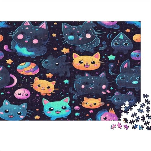 Kat Puzzlespiel 1000 Teile Puzzle Für Erwachsene Und Kinder Ab 14 Jahren, Puzzle Erwachsenen Puzzlespi Puzzel 1000pcs (75x50cm) von TNSGHAVED